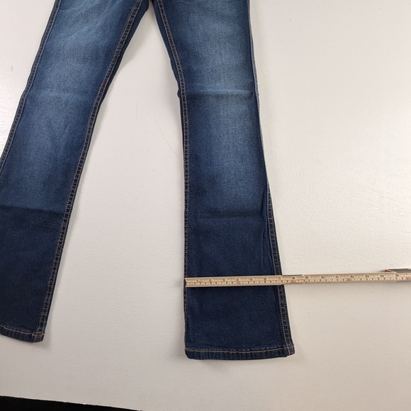 Vintage Echo Red Jeans Medium Wash Denim Size 3 Women's - Picture 9 of 16